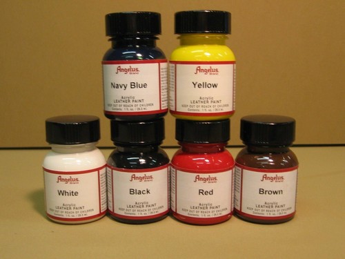 Angelus acrylic leather paint - angelus,