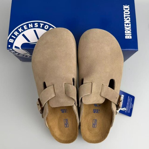 New birkenstock boston - new, suede